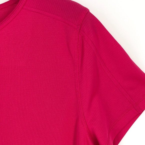 ID Ideology Womens Short Sleeve Rapid Dry Active T-Shirt Pink S M L 2XL - Picture 3 of 7